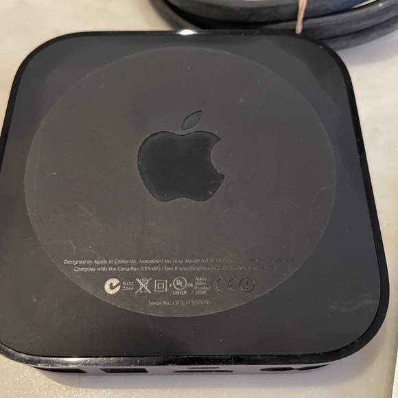 Apple TV Media Streamer - Black and Silver - Picture 2 of 2